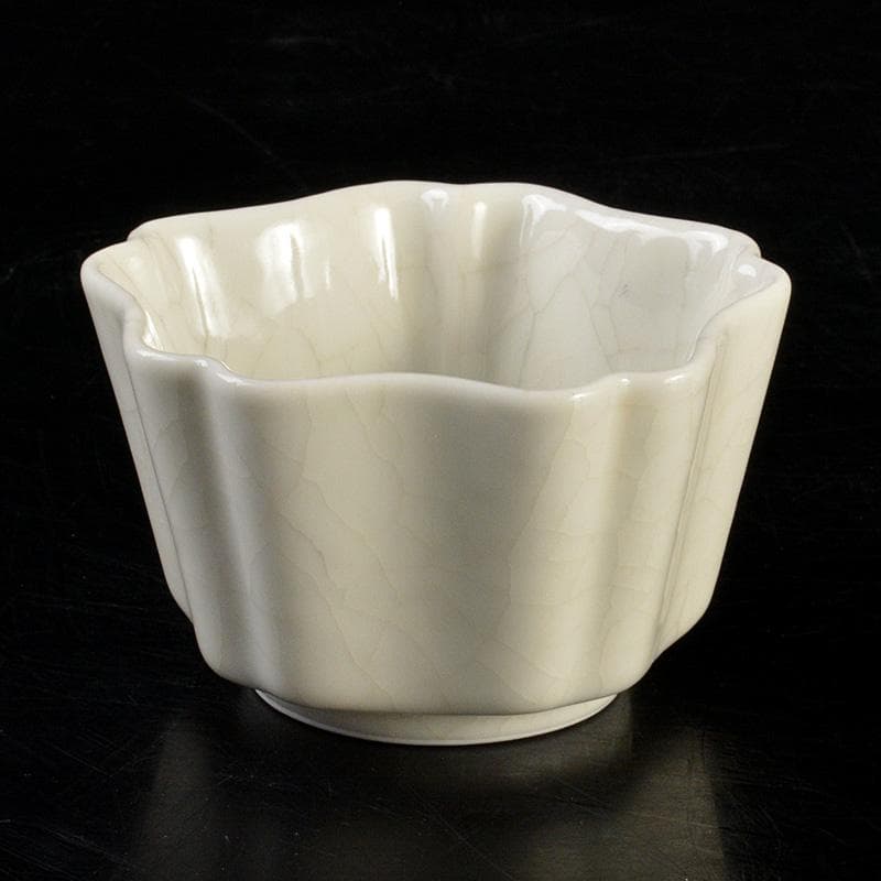 江戸、古伊万里、瑠璃、金彩窓絵、特大、楼閣山水図。無傷！ 古伊万里