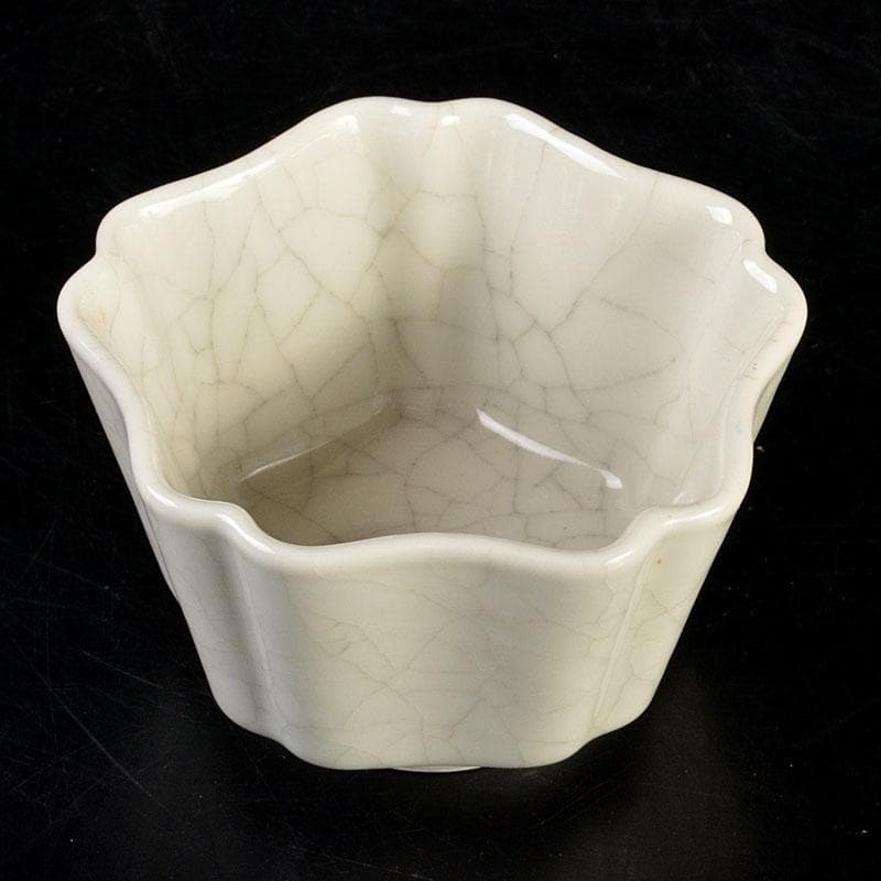 東福窯 中村能久 作 仁清写銀地撫子之図 平茶碗 京焼 共箱 共布 栞