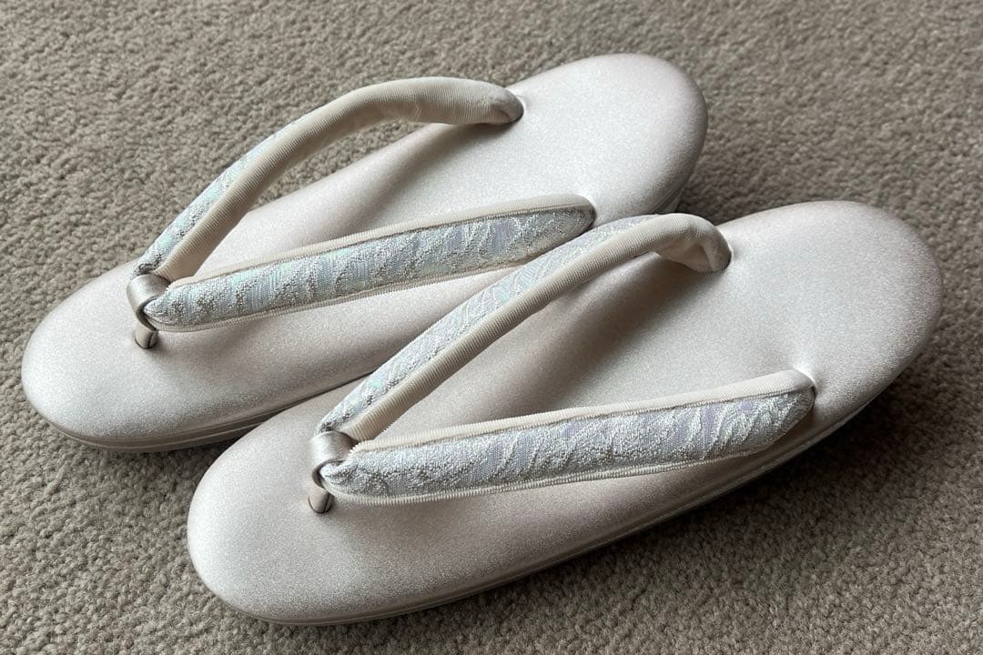 結婚式　 留袖　ローブデコルテ　バッグ　シルバー　草履L セット　※箱付き