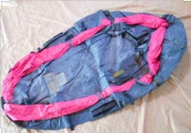 US ARMY LIFERAFT(緊急救命ラバーボート 一人乗用/ 実物・未使用 US ARMY LIFERAFT(緊急救命ラバーボート 一人乗用/ 実物・未使用 US