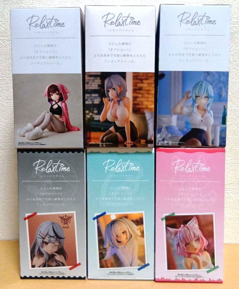 ホロライブ　リラックスタイム　6点