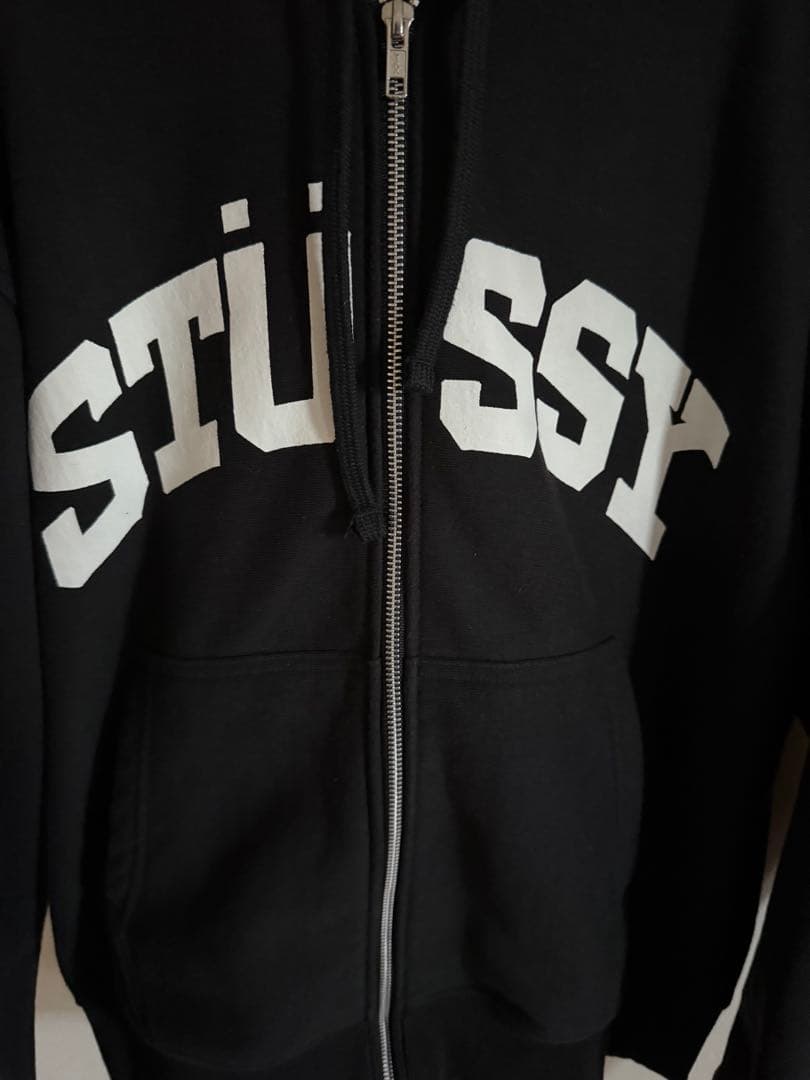 STUSSY BLOCK SPORT ZIP HOODIE ジップパーカー
