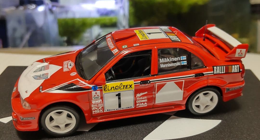 1/43 WRC ミニカーセット スバル・三菱