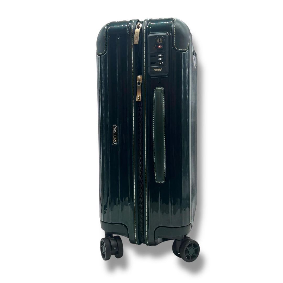 希少 リモワ ボサノバ 870.52 グリーン 4輪 32L 機内持込可能 美品