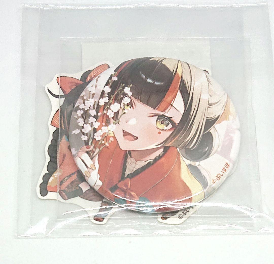 蝶屋はなび ぶいすぽっ！ 誕生日 2025 記念 ステッカー＆缶バッジ