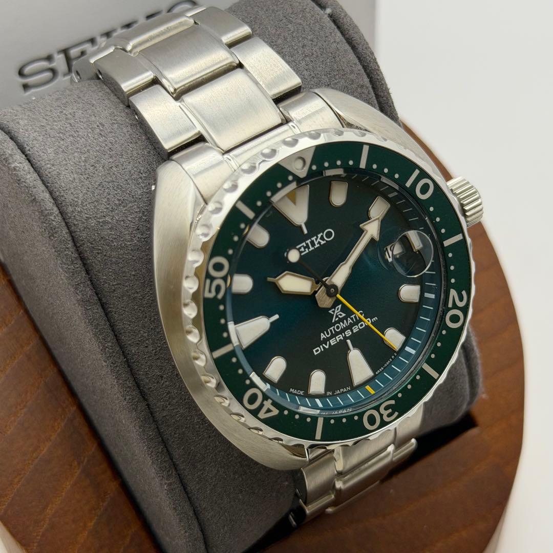 【希少】セイコー　プロスペックス　ダイバー　SBDY083 グリーン　箱付