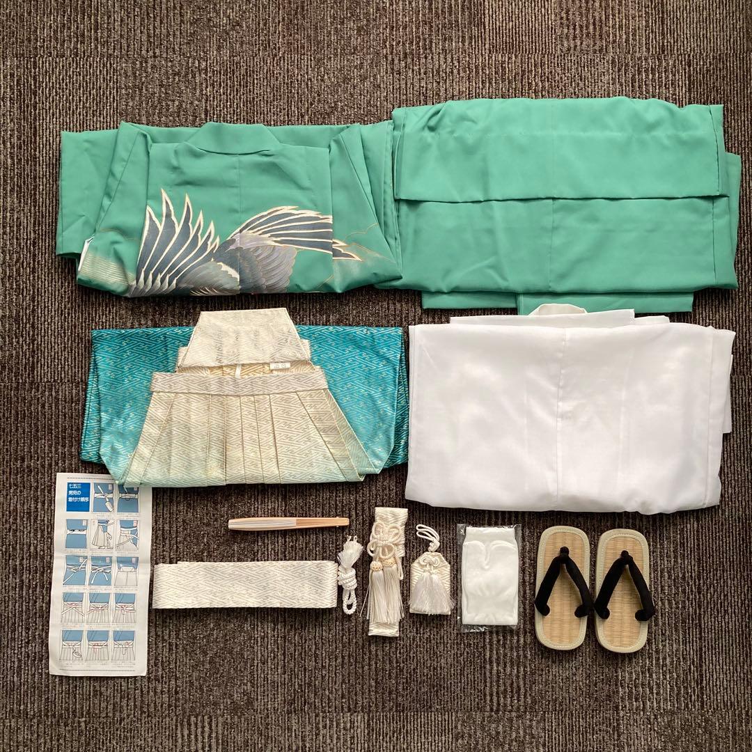 七五三 着物 羽織 袴 11点セット 男の子 120