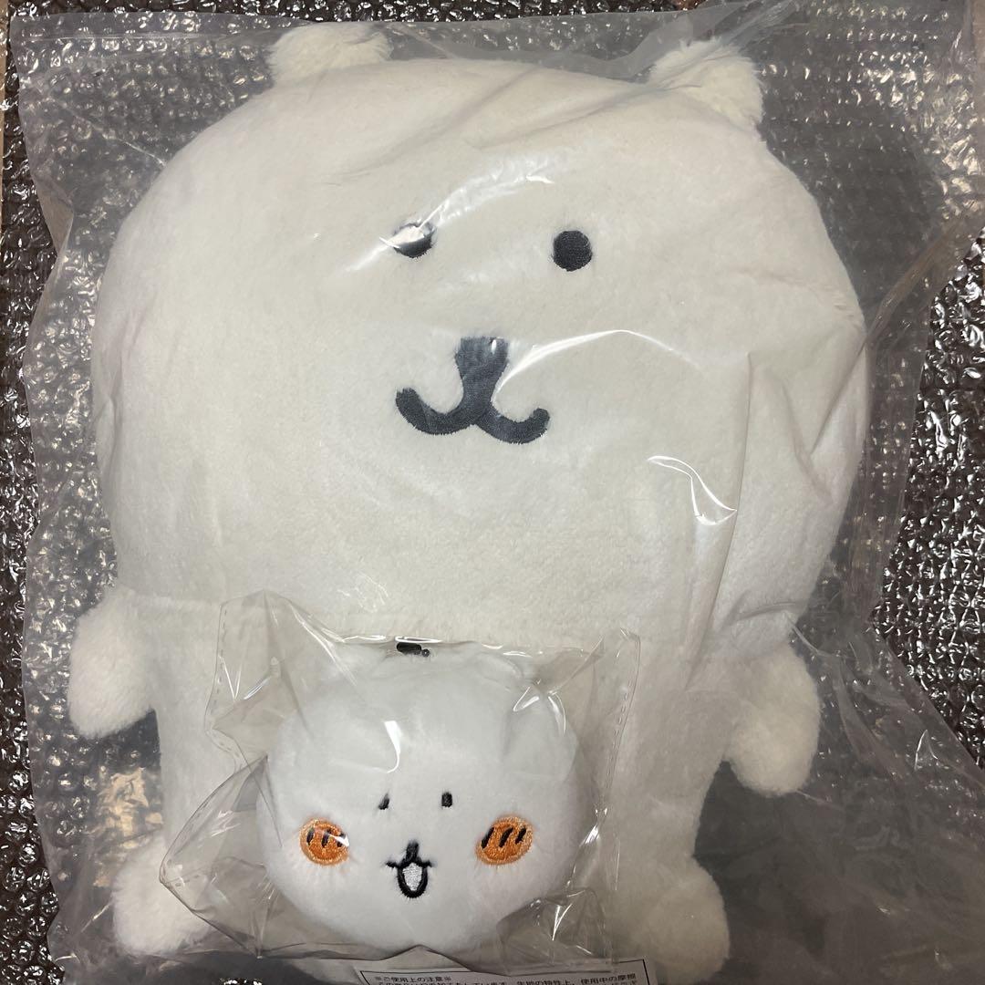 ナガノキャラクターズ B賞 もっちりぬいぐるみM おかおマスコット E賞