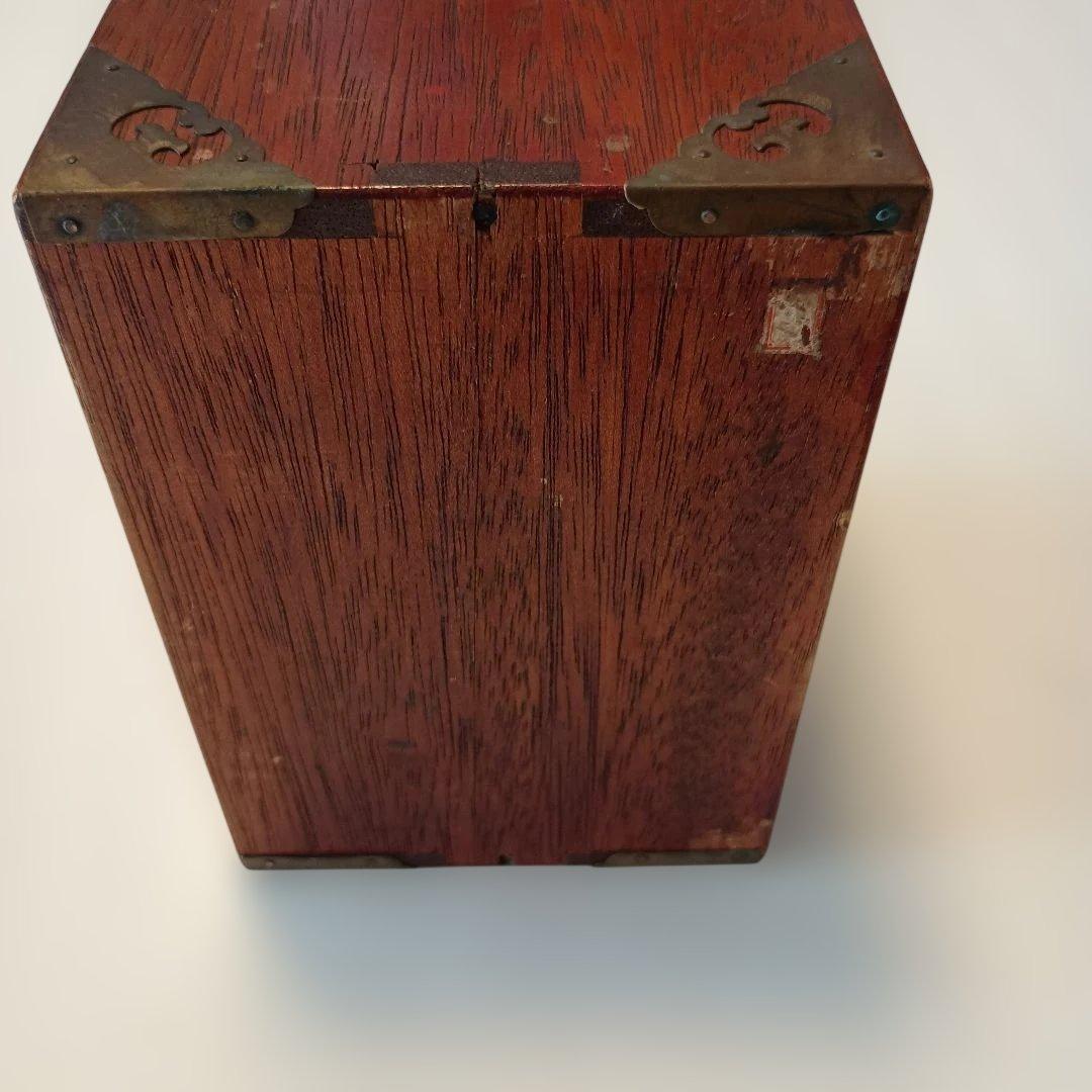 麻雀牌セット　木箱　アンティーク