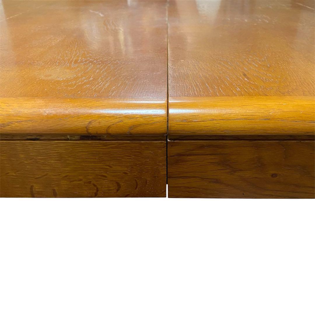 【希少】カリモク エクステンションテーブル　昭和レトロ