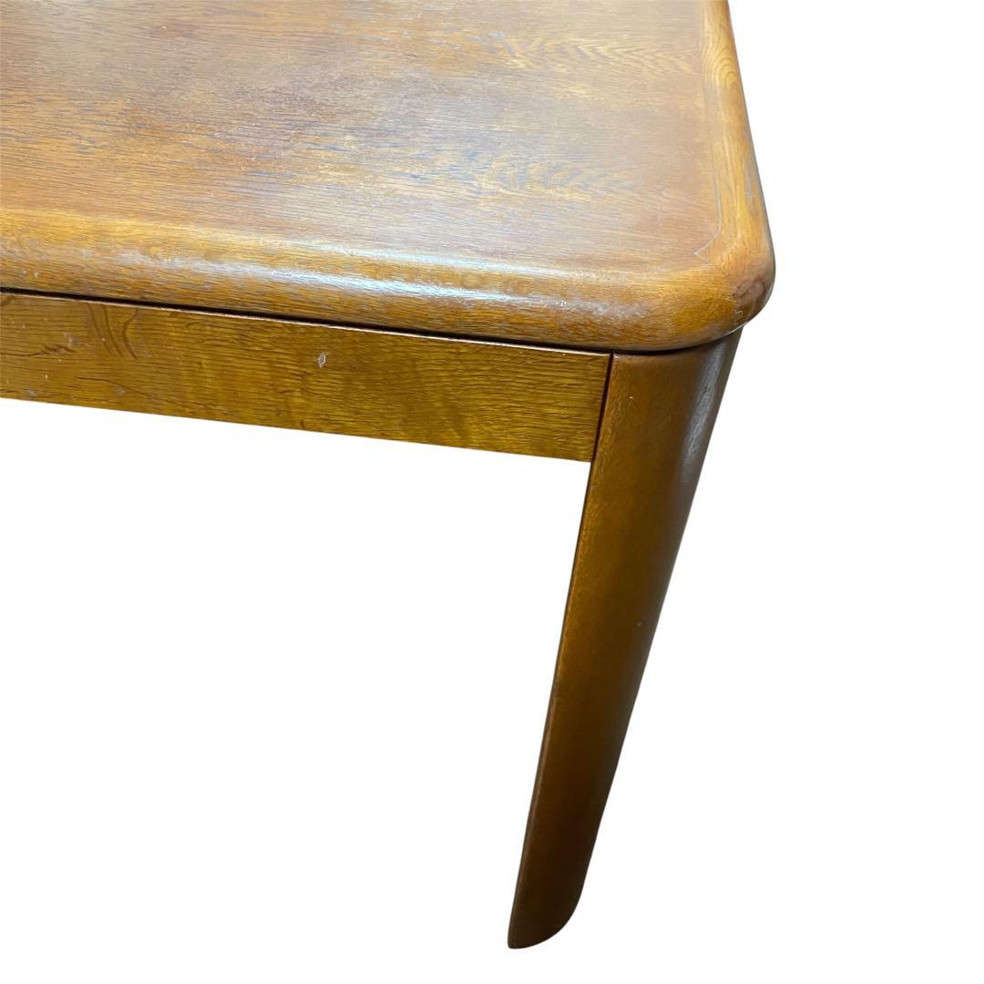 【希少】カリモク エクステンションテーブル　昭和レトロ