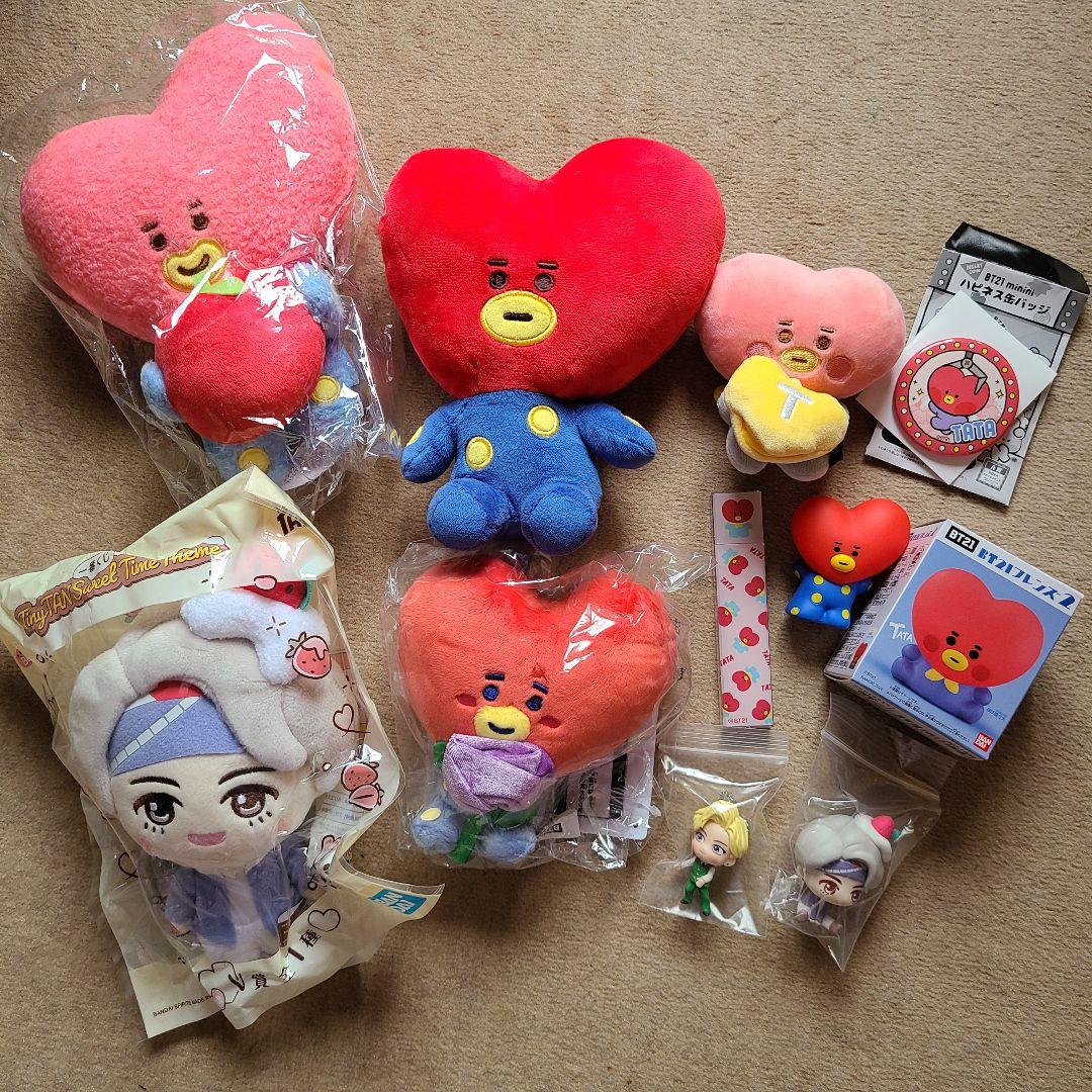 BTS BT21 tinytan V テテ TATA ぬいぐるみ まとめ売り - メルカリ