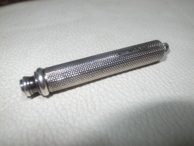 ◇1895年製 英国製 購入6！HG＆S社 純銀製（シルバー） 伸縮ペンシル