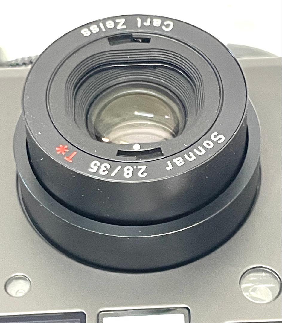 CONTAX コンタックス T3 ブラック 後期 コンパクトフィルムカメラ