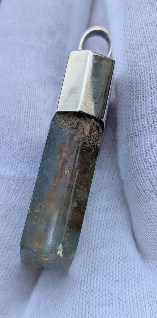 マラウイ産 アクアマリン 原石 104ct SV925