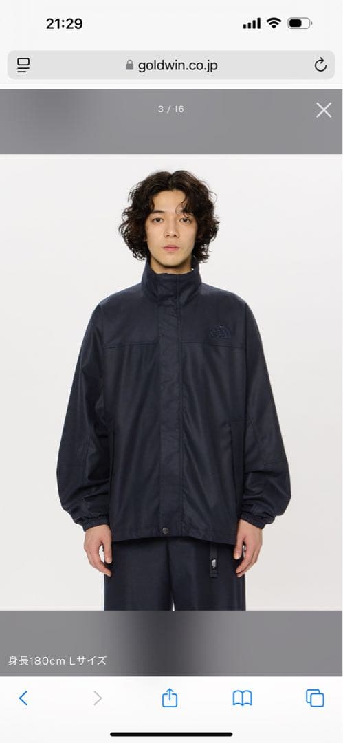 ノースフェイス NP72460 ウーリーハイドレナジャケット アーバンネイビー