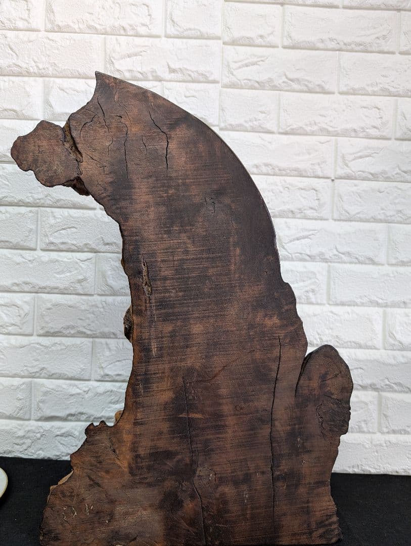 天然木 根材 花台・飾り台 原木 彫刻台 仏像台 置物台 高さ