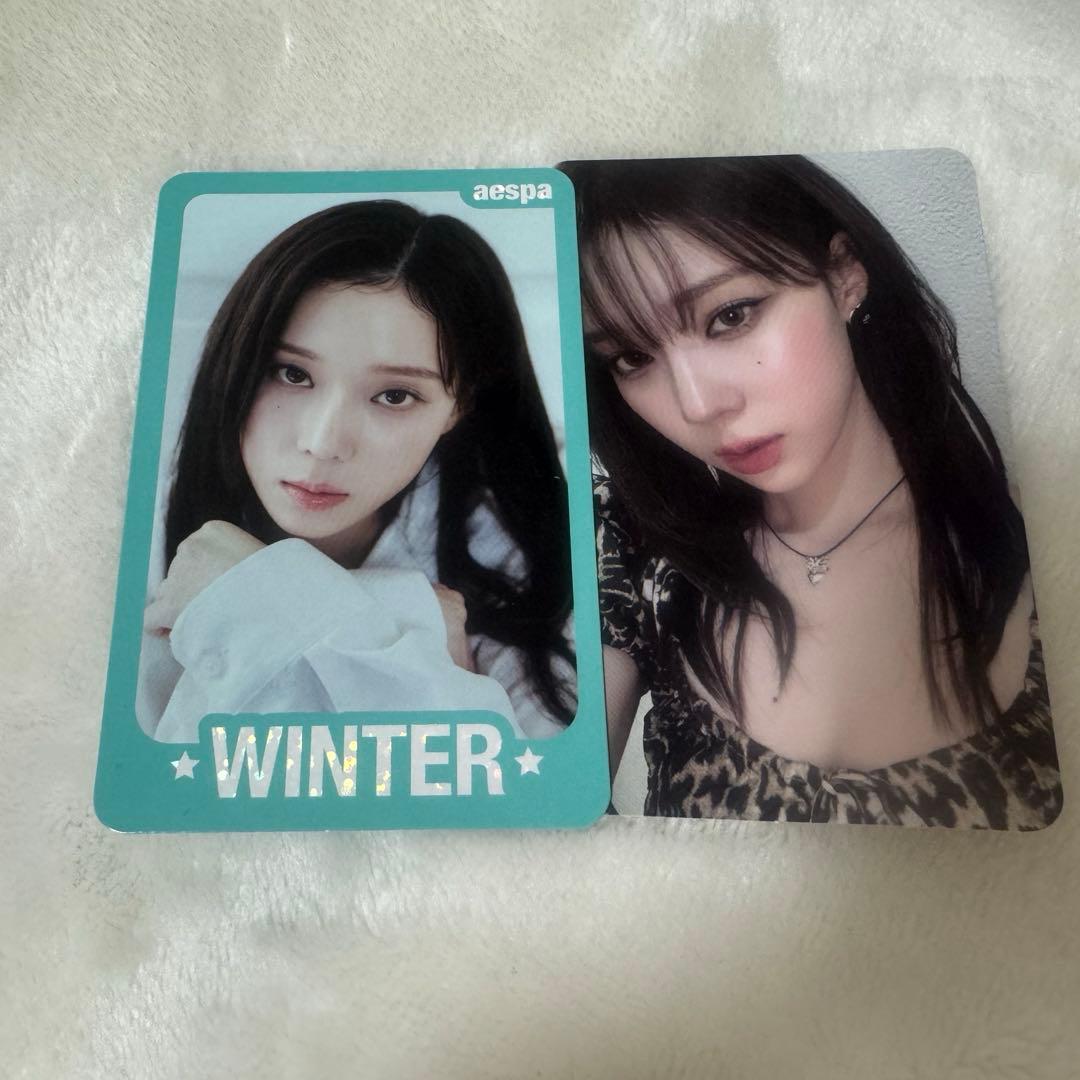 aespa ウィンター ラントレ トレカ spicy - メルカリ