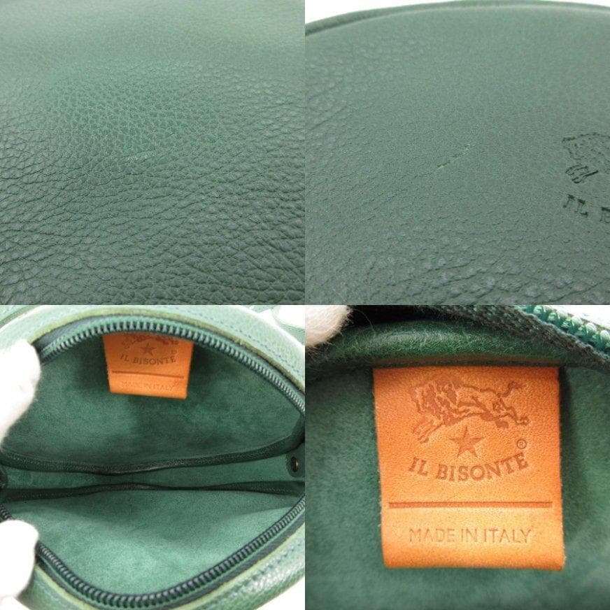 美品 イルビゾンテ ショルダーバッグ ポシェット レザー 30-25060606