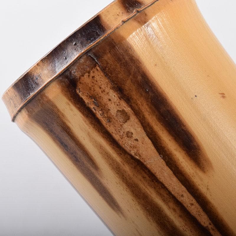 茶道具 弥三郎作 古竹 蓋置 一双 共布 書付極め箱 V R8685 - メルカリ