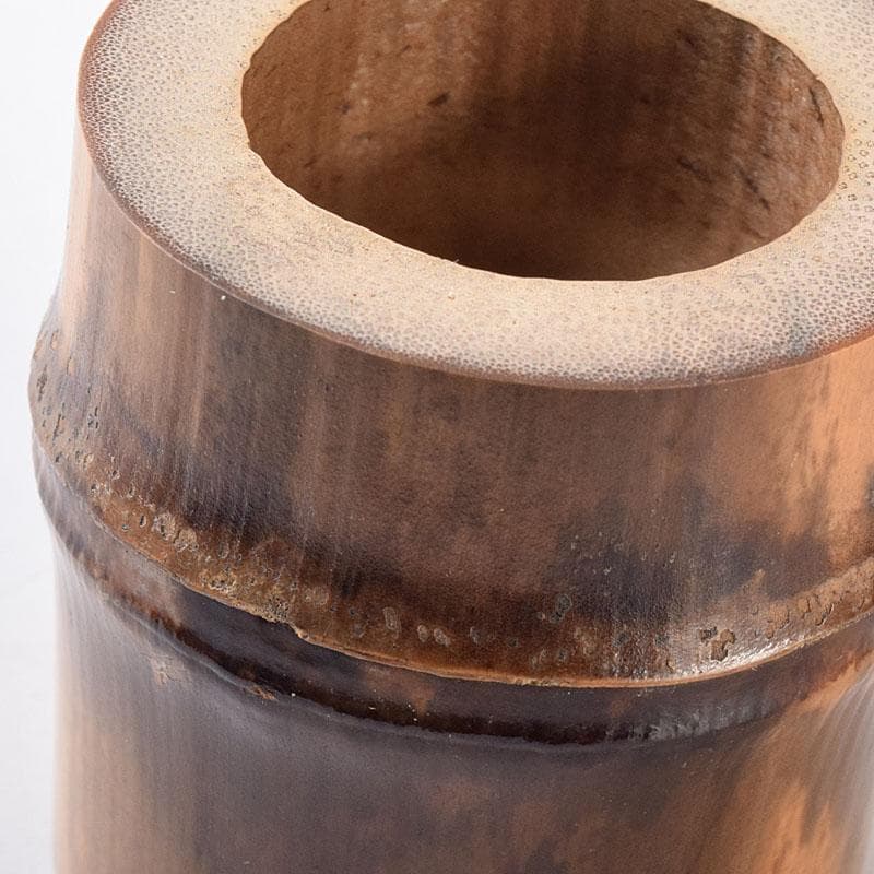 茶道具 弥三郎作 古竹 蓋置 一双 共布 書付極め箱 V R8685 - メルカリ