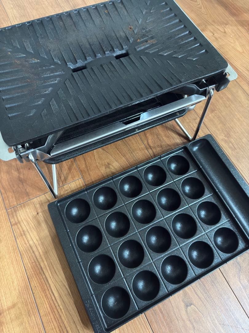 スノーピーク 雪峰苑➕たこ焼きプレートセット【ケース付き】