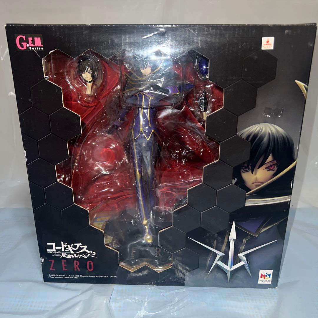 未開封 コードギアス 反逆のルルーシュ ZERO 1/8 フィギュア 未開封品