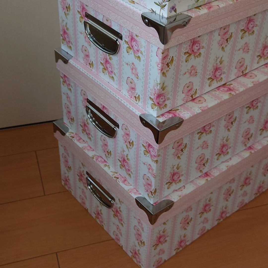 みかりん様専用 薔薇雑貨 素敵な箱 ♡ピンク