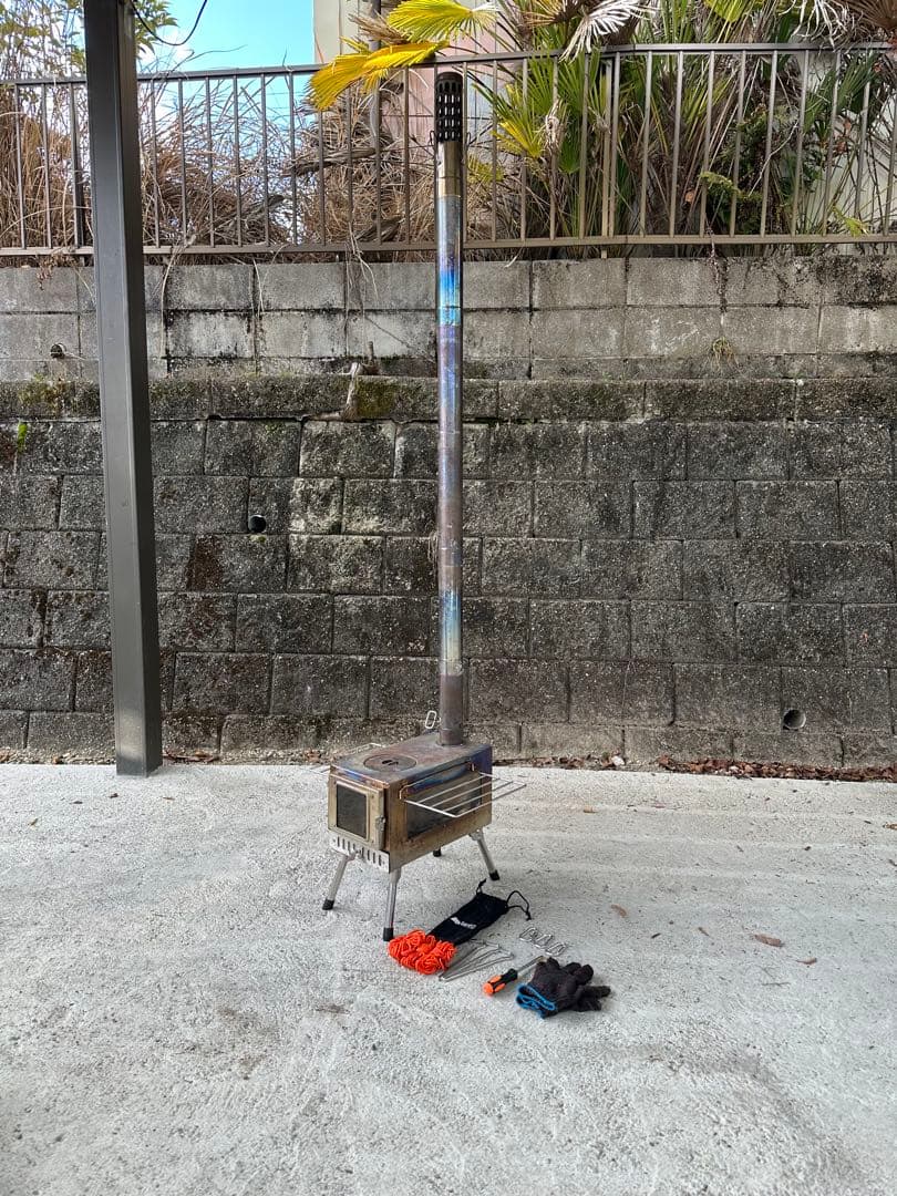 SENQI 薪ストーブ (2面ガラス窓)