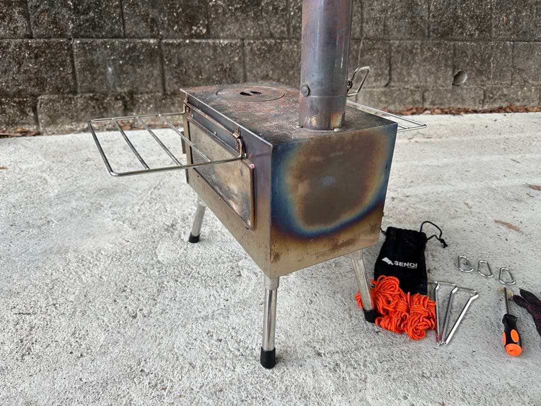 SENQI 薪ストーブ (2面ガラス窓)