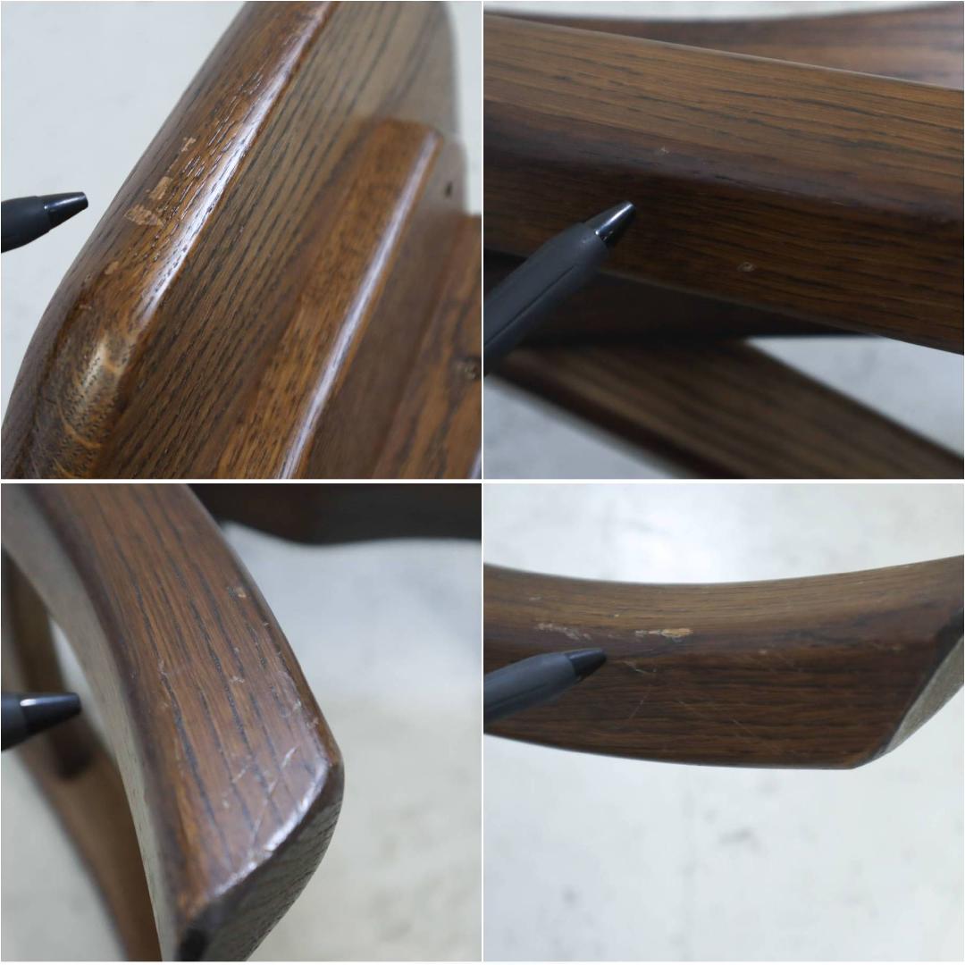 オランダ製 DIANA ディアナ オーク無垢 カウンターチェア ハイスツール 2