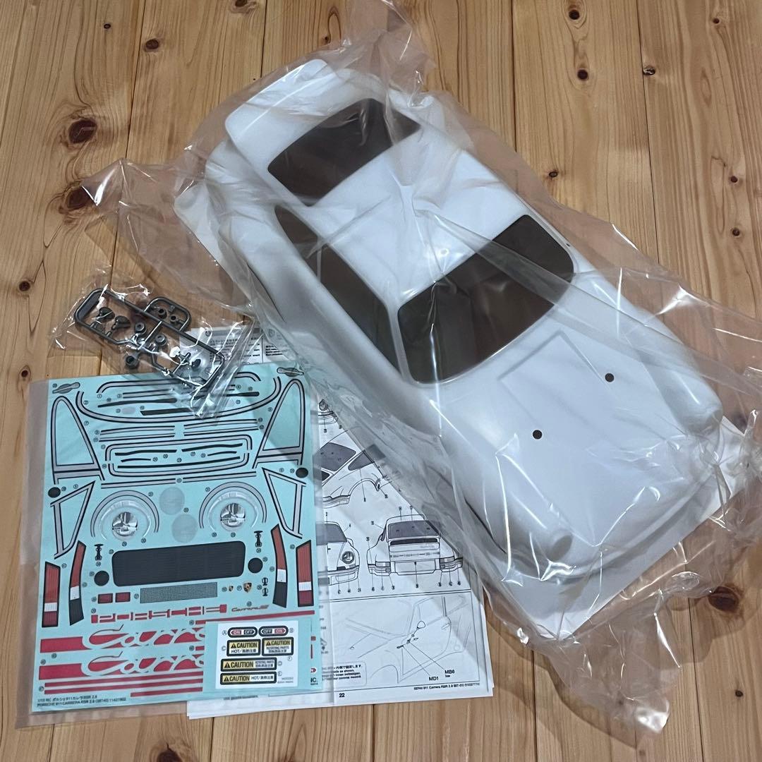 期間限定値下げ　タミヤ ポルシェ911 カレラ RSR 1/10 塗装済ボディ