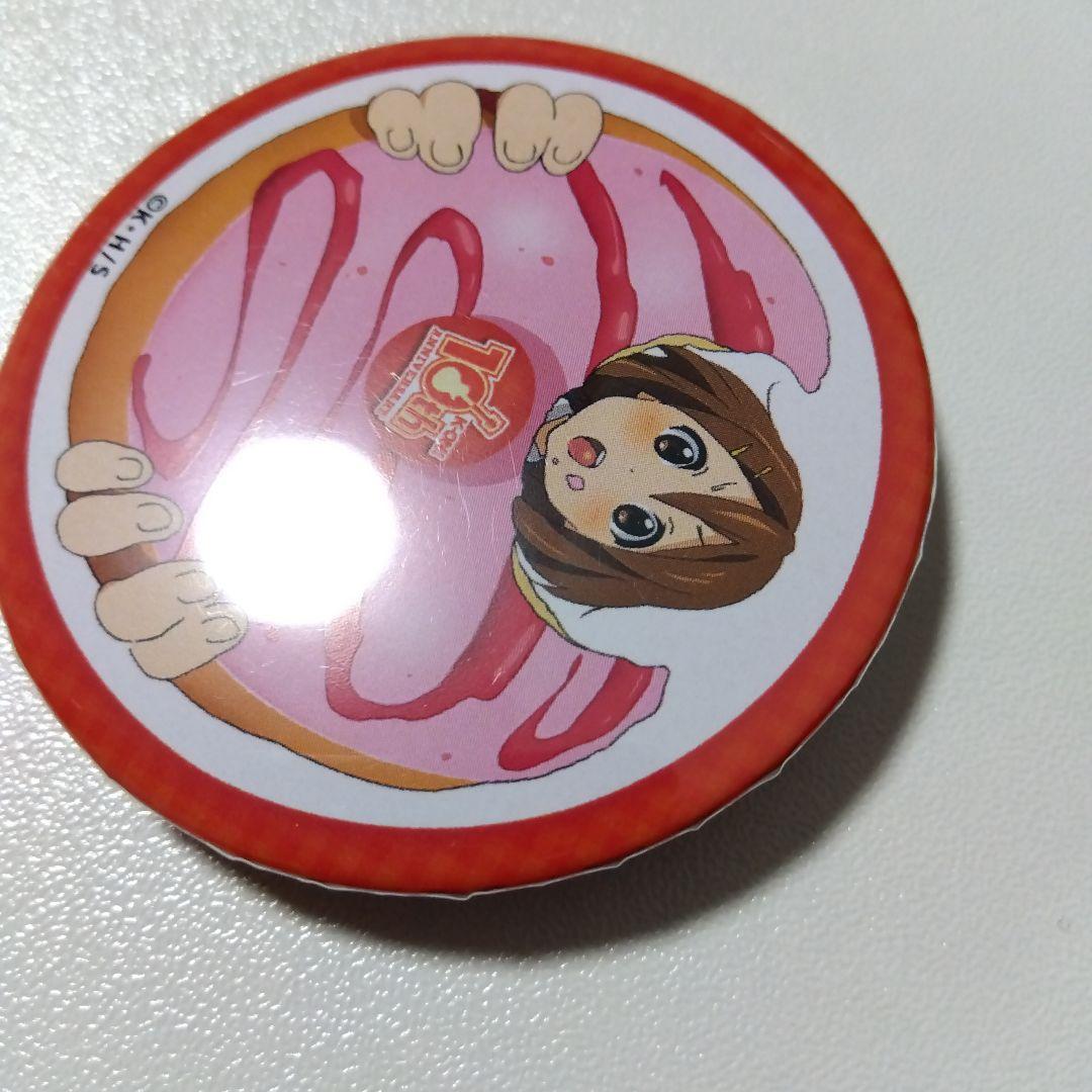 【けいおん！】平沢唯 10周年記念 ポップアップストア 桜高購買部 缶バッジ ①