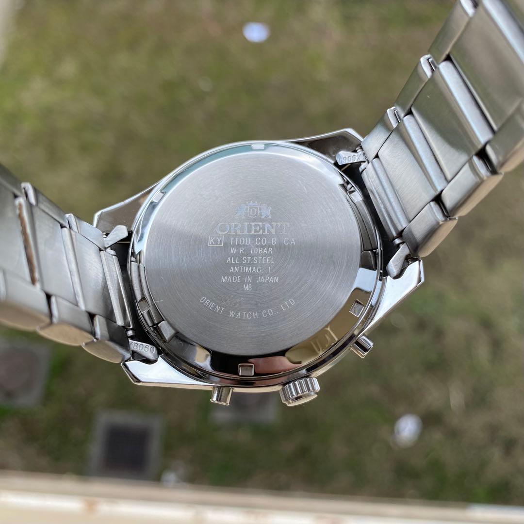 オリエントのTTOU-C0-B CAクロノグラフ腕時計