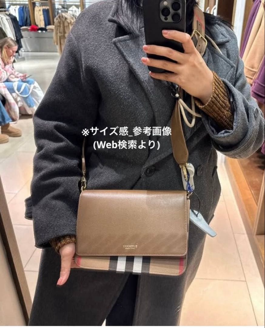 バーバリー　マックフォード　ショルダーバッグ