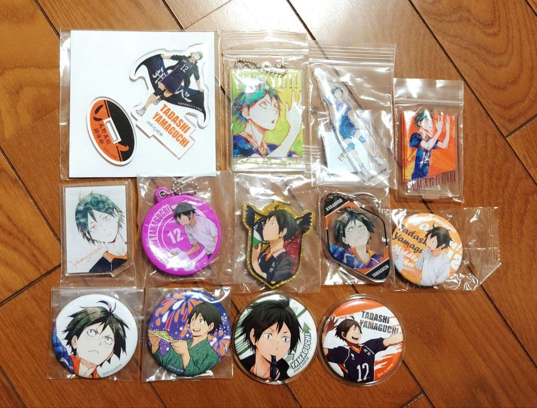 ハイキュー Jworld 田中フェス 缶バッジ 田中 セット
