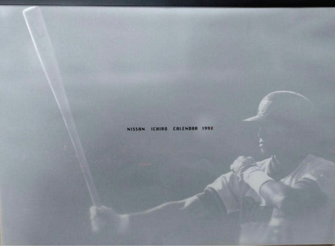 1週間限定】1998年 ニッサン イチローカレンダー