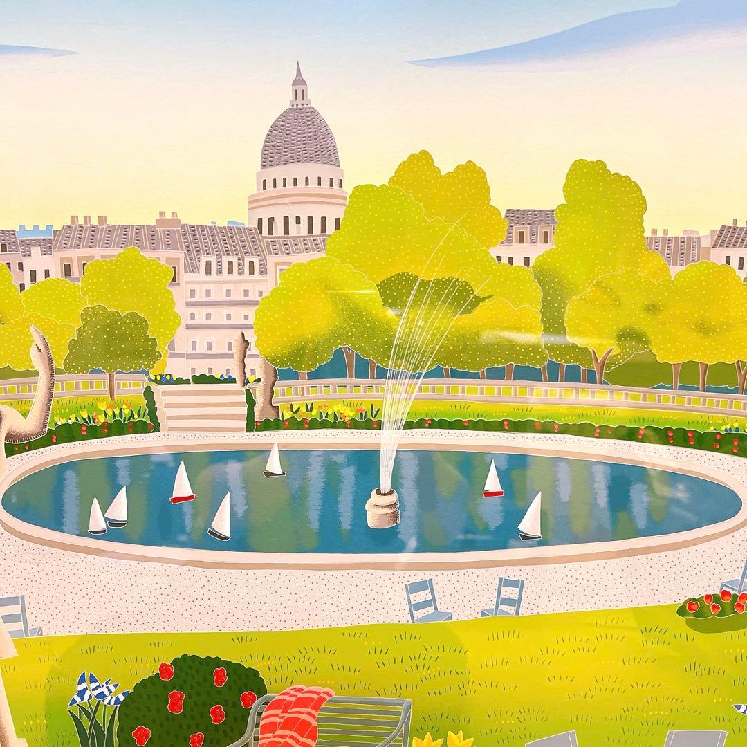 限定1枚】トーマスマックナイト ルクセンブルク ガーデン 129/200 真作