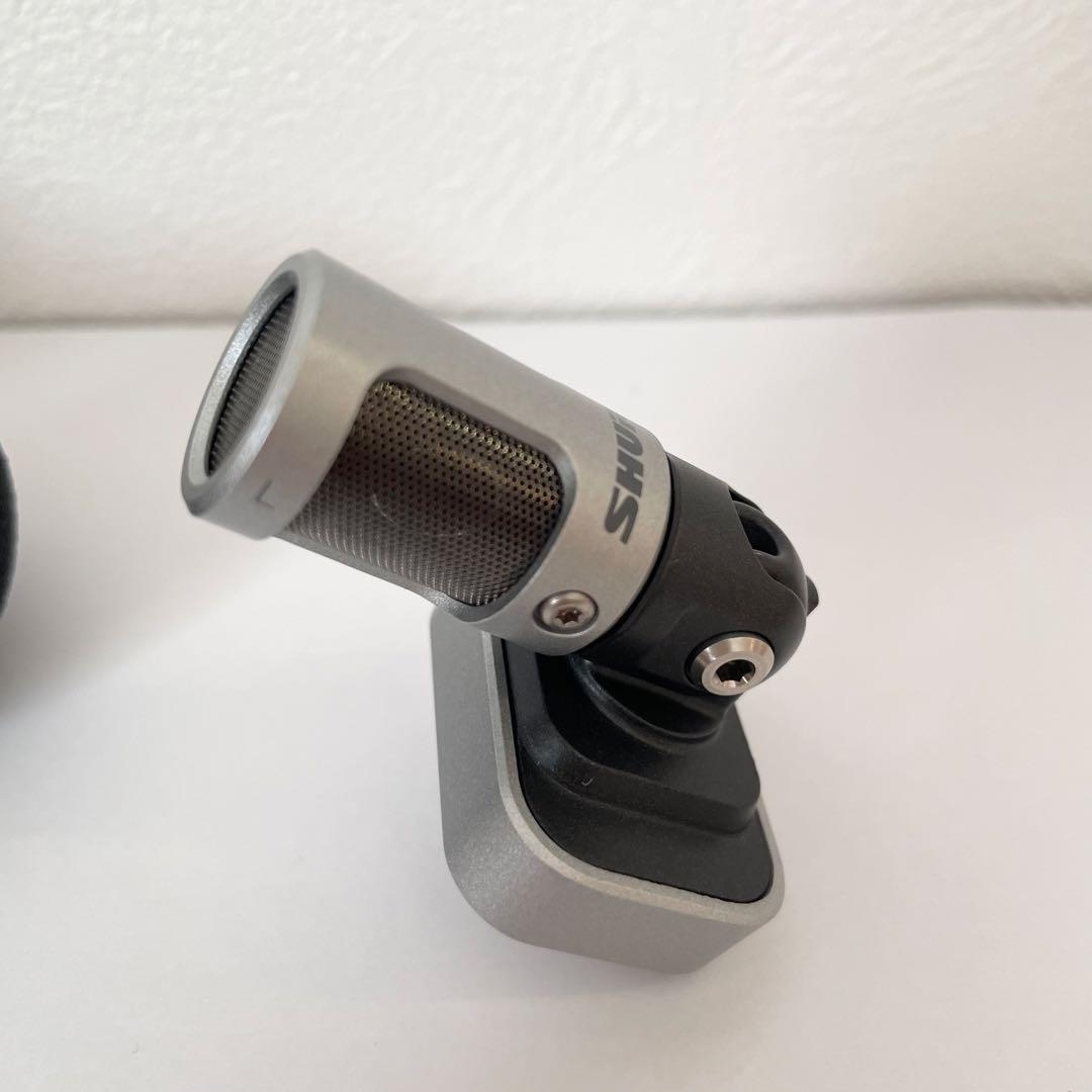 Shure MV88 iPhone iPad コンデンサーマイク