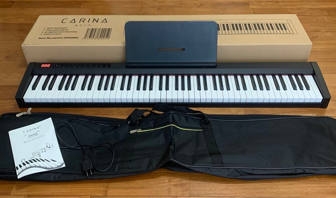 88鍵盤電子ピアノcarina
