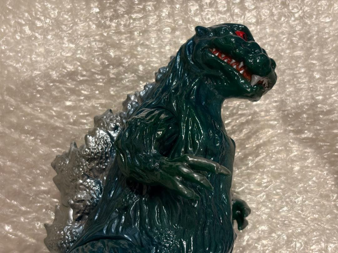 M1号 雛形ゴジラ ひな形ゴジラ ソフビ 緑成型