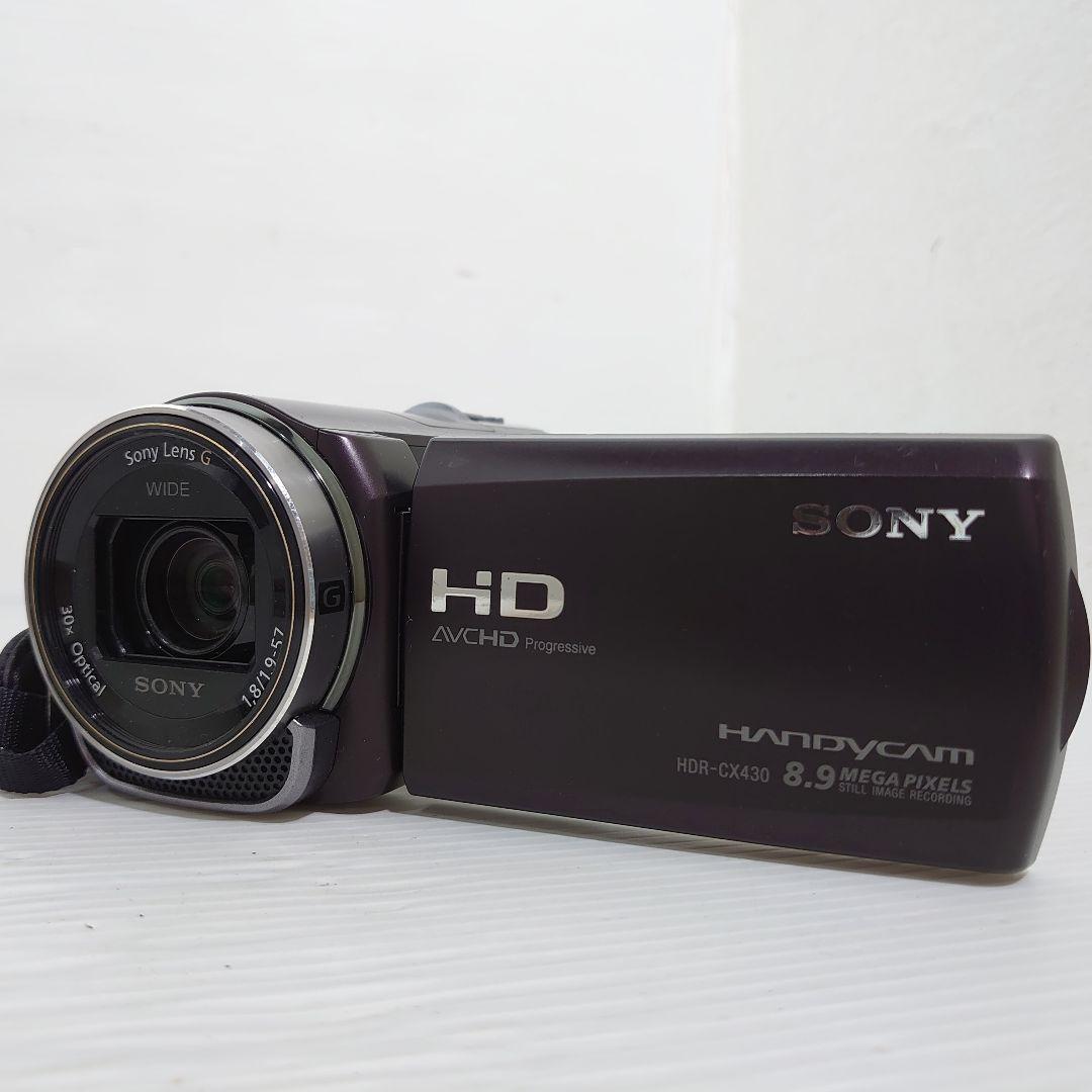動作ok SONY Handycam HDR-CX430V 13年