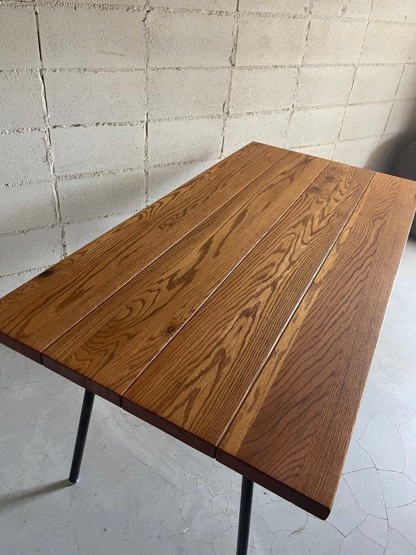 クラッシュゲート　ノットアンティークス　クッパ　ダイニングテーブル　オーク無垢材