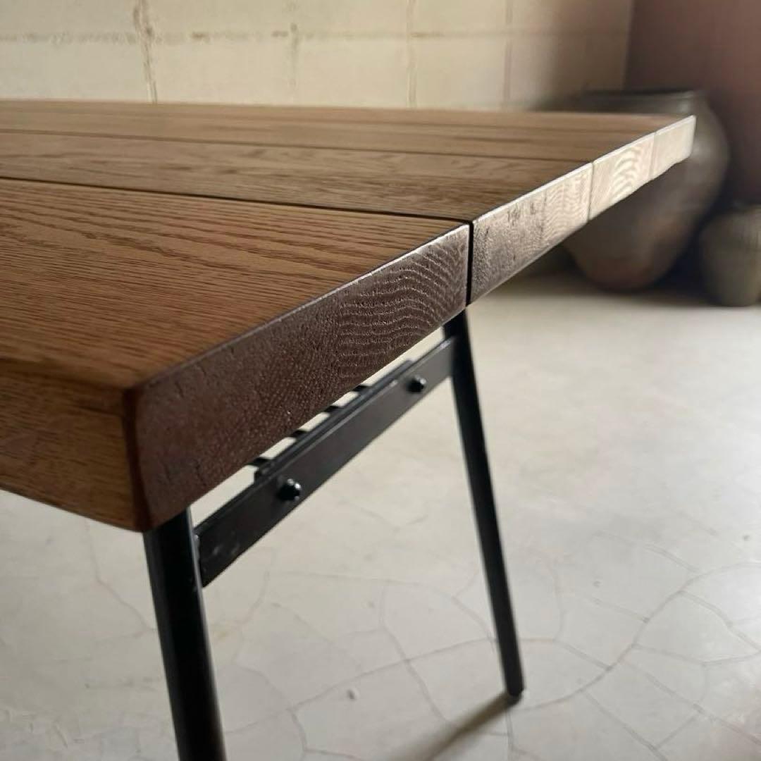 クラッシュゲート　ノットアンティークス　クッパ　ダイニングテーブル　オーク無垢材