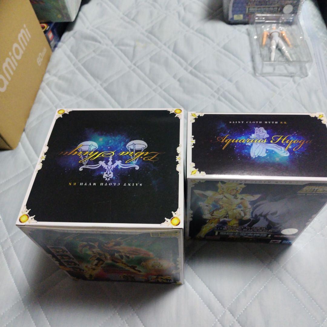 聖闘士聖衣神話EXアクエリアス氷河＆ライブラ紫龍.