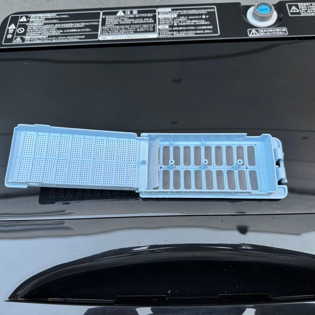 148⭐️2025.24年製セット★ニトリ冷蔵庫　ハイセンス洗濯機　ブラック　黒