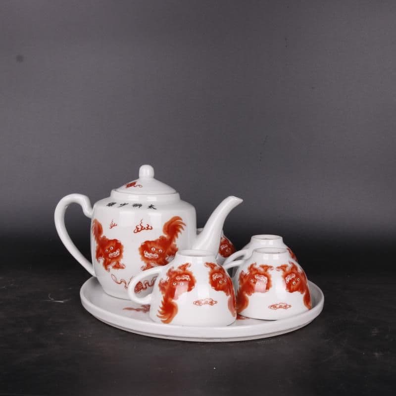 清乾隆 太獅少保ティーポットカップです 現代工芸品 美術品 置術物 清乾隆 太獅少保ティーポットカップです 現代工芸品 美術品 置術物 清