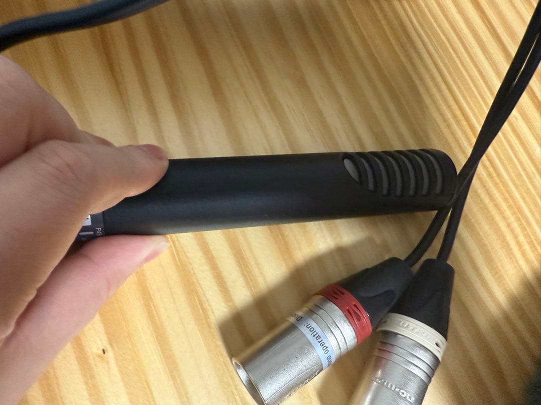 【極美品】SONY ECM-MS2 コンデンサーマイク