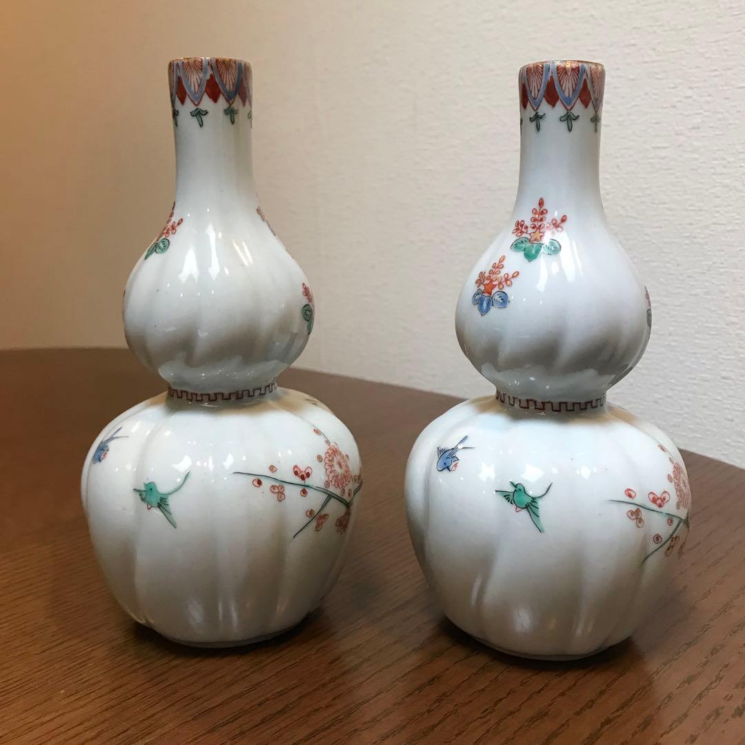 柿右衛門様式 古伊万里 有田焼 徳利 瓢型19cm - メルカリ