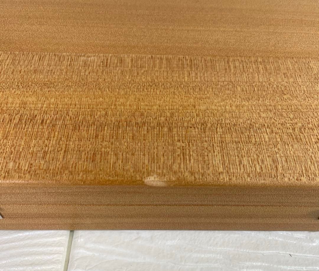 【希少品】　麻雀牌　背面竹　木製ケース　昭和レトロ